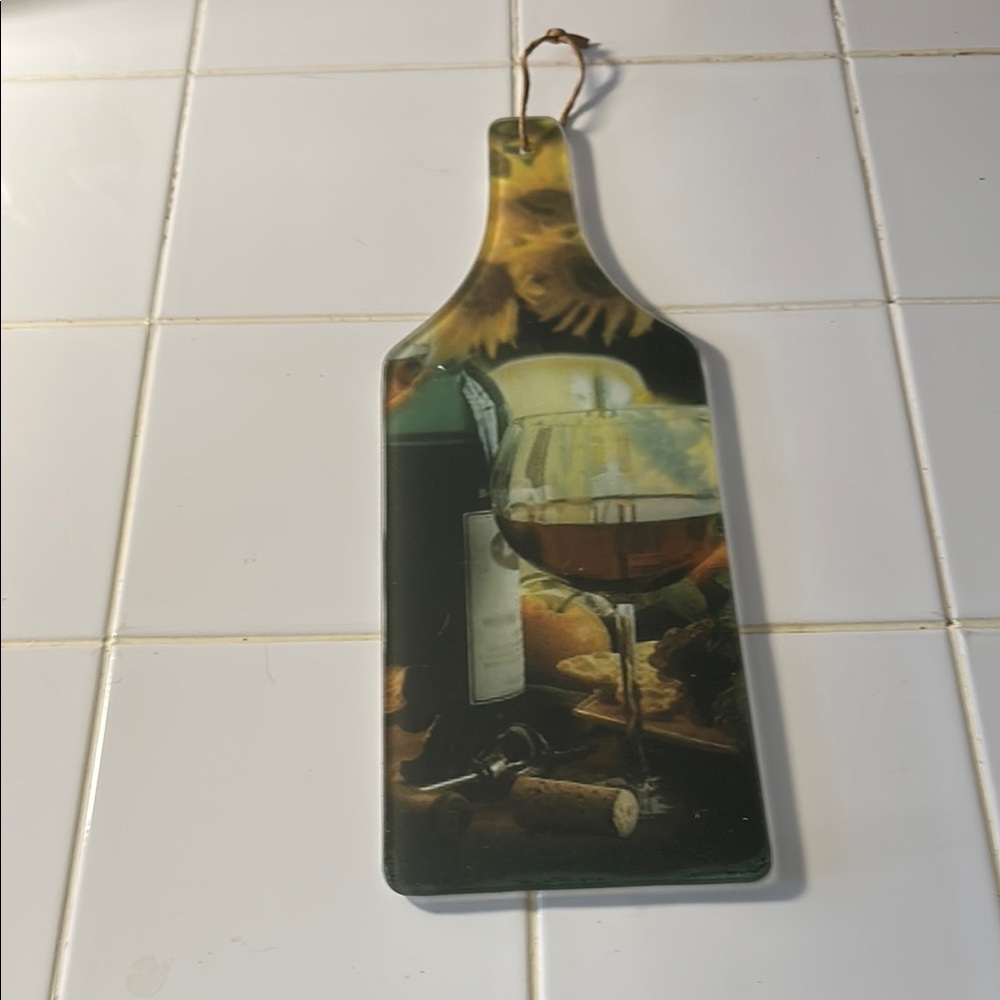 Wine Glass Cutting Board